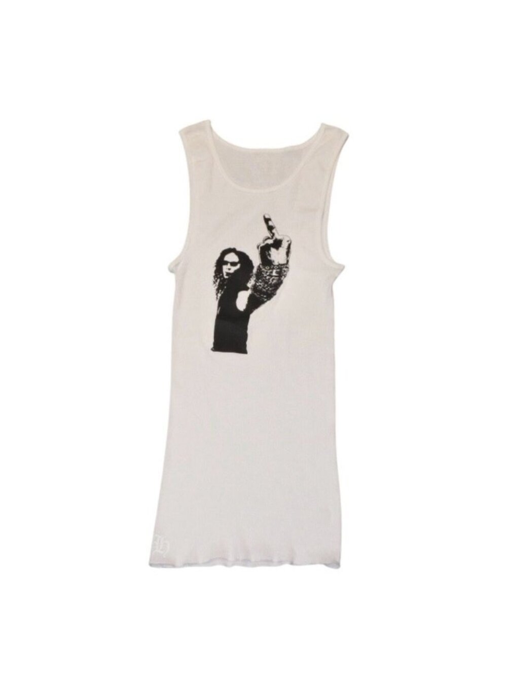 Chrome Hearts Richard Stark Print Tank Top Black White L